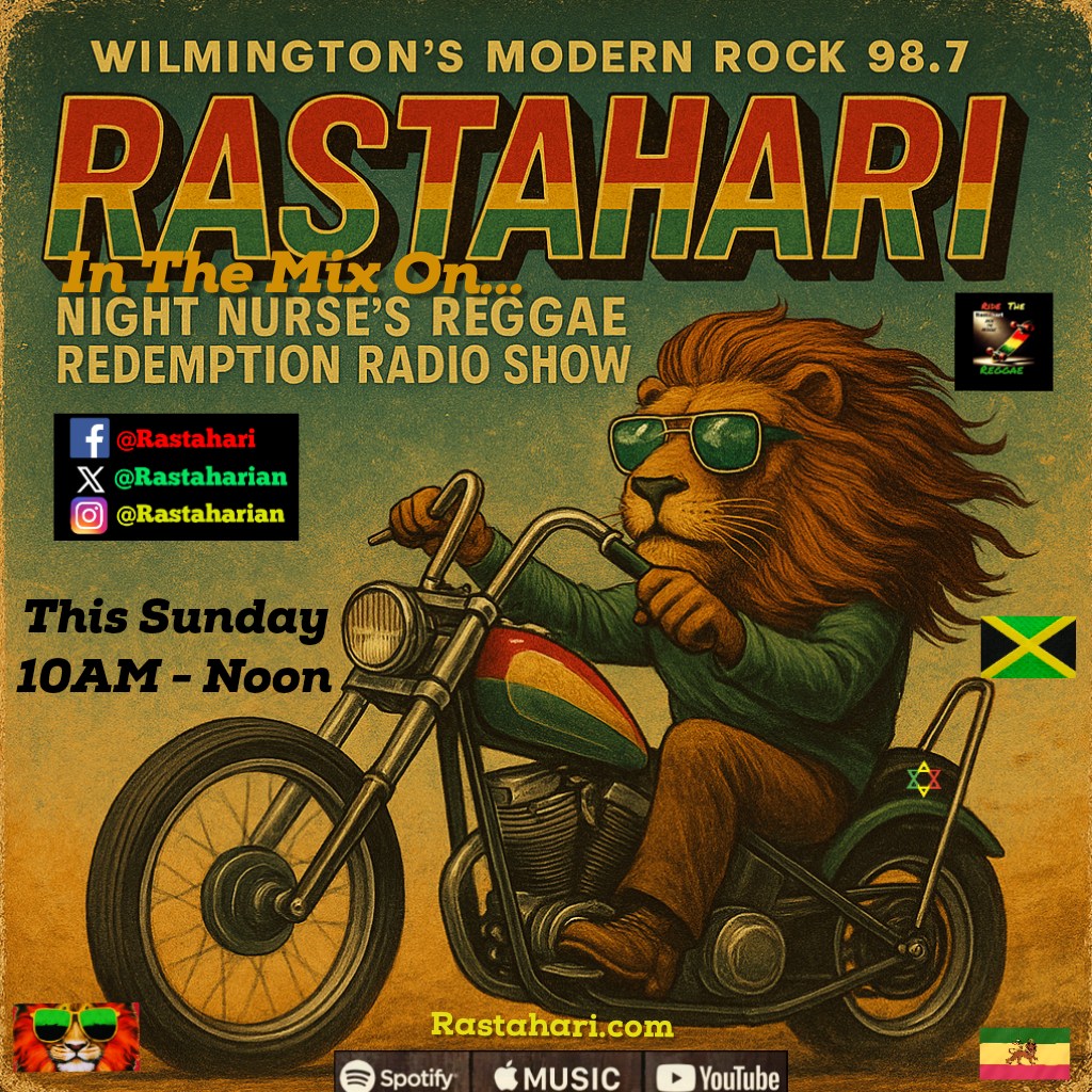 Rastahari on Motorcycle